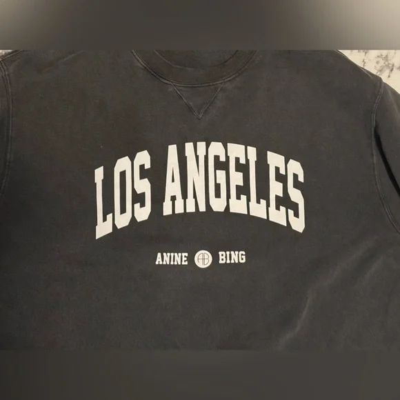 ANINE BING Women's Ramona Los Angeles Sweatshirt - Picture 4 of 8